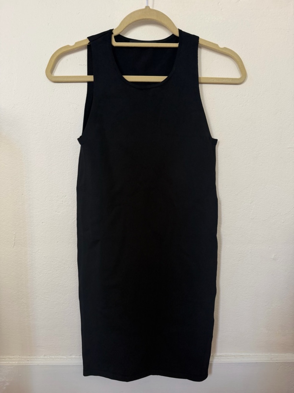 Alexander Wang Black Sleeveless Mini Bodycon Dress